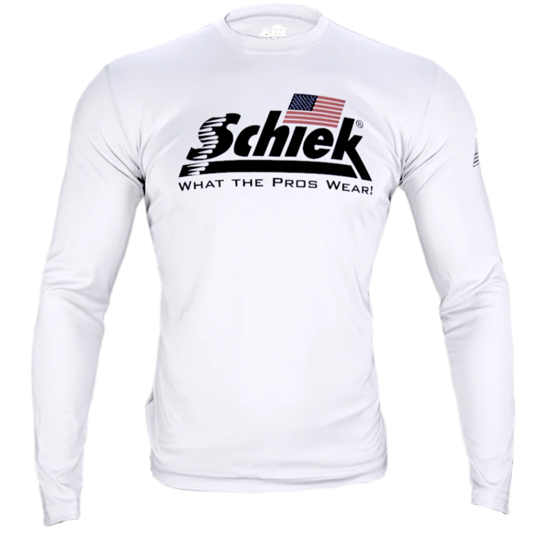 schiek Herren Poly HD Langarm T-Shirt